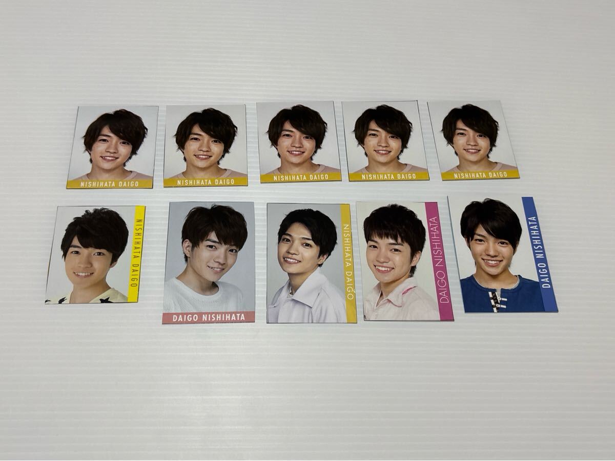 【即決】なにわ男子 西畑大吾 データカード デタカ セット メセカ メッセージカード MYOJO拍卖
