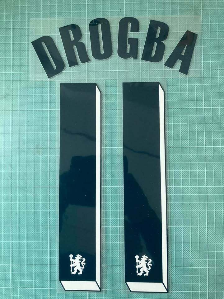 2011-2012 チェルシー x Drogba / ドログバ マーキング セット (Away)拍卖
