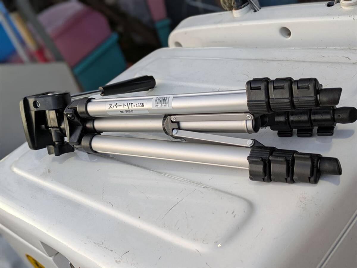 軽量、コンパクトな三脚 KONICA スパートVT-465N for VIDEO 10115923-45706拍卖