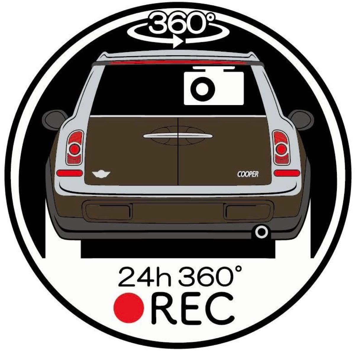 全色対応可能(画像に無い色も可能) ミニ クラブマン R55 クーパー ドライブレコーダー ドラレコ ステッカー拍卖