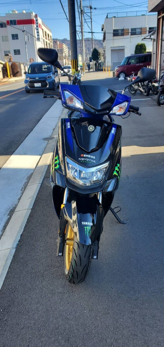 ヤマハ シグナスX 5型 SED8J モンスターエナジー限定モデル フルカスタム 大阪拍卖