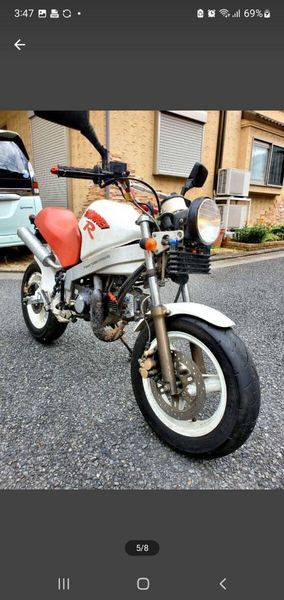 ホンダ モンキR AB22 NSR50足回りカスタム 大阪府八尾市拍卖