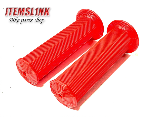 LK2-4RD 八角グリップ 赤色 モンキー ゴリラ ダックス シャリー エイプ/50/100 モンキー125 JB02 グロム MSX125 JC/61/75 CB125JX汎用拍卖