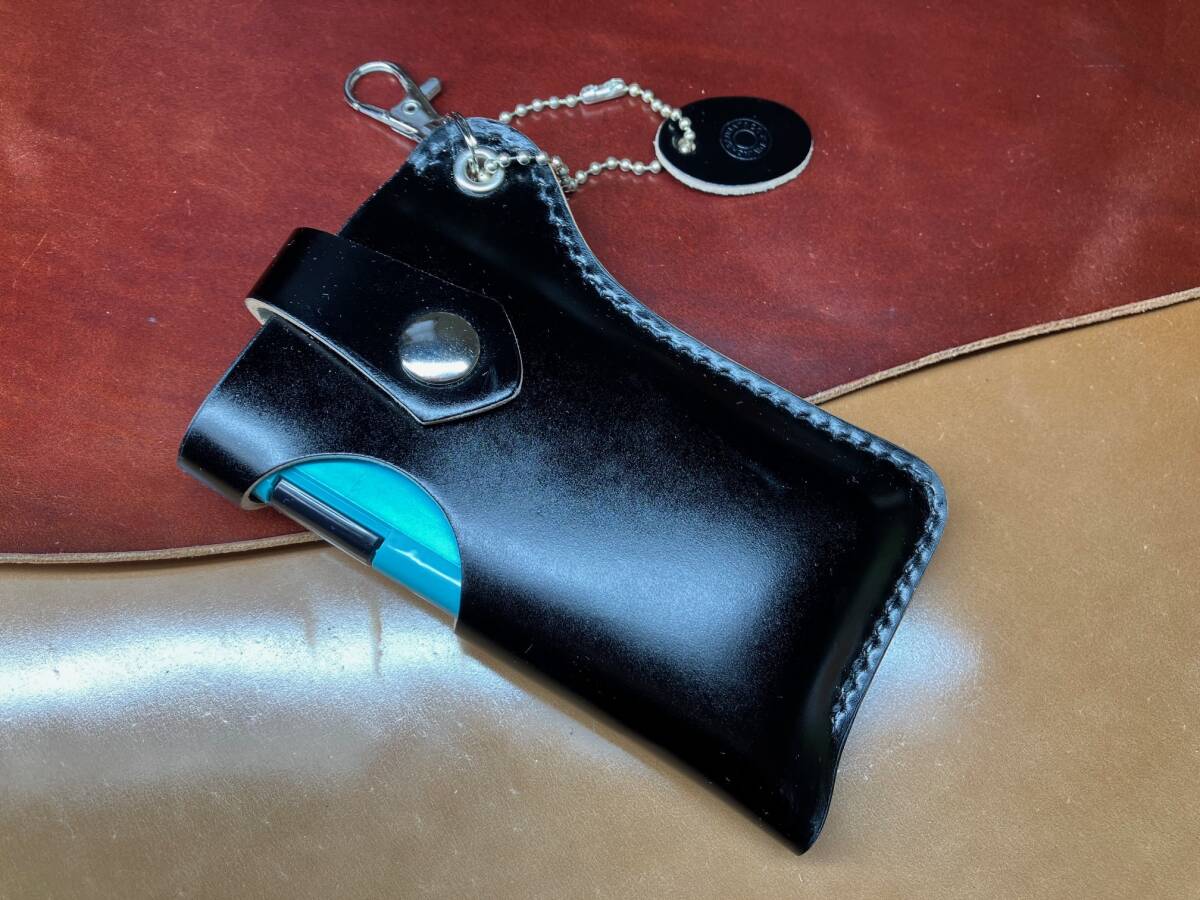 ■no.958★ミンティアケース★レーデルオガワ社製コードバン★ブラック拍卖