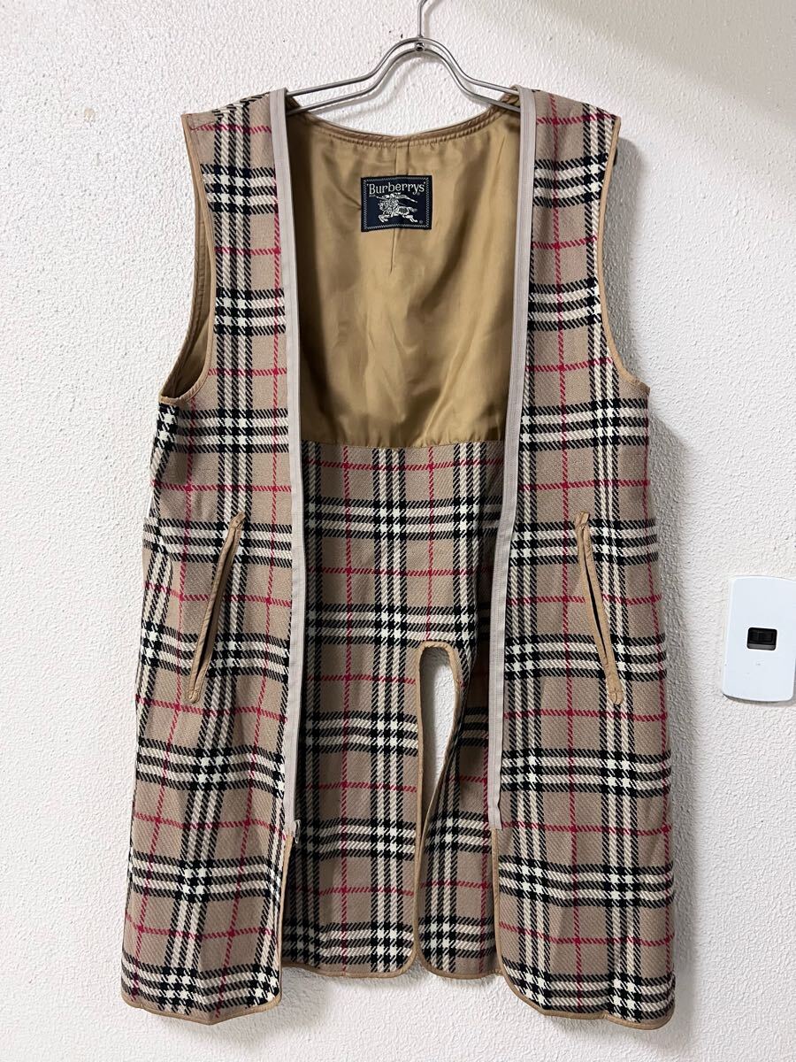 80s バーバリー Burberrys ノバチェック ウール ライナー コート拍卖
