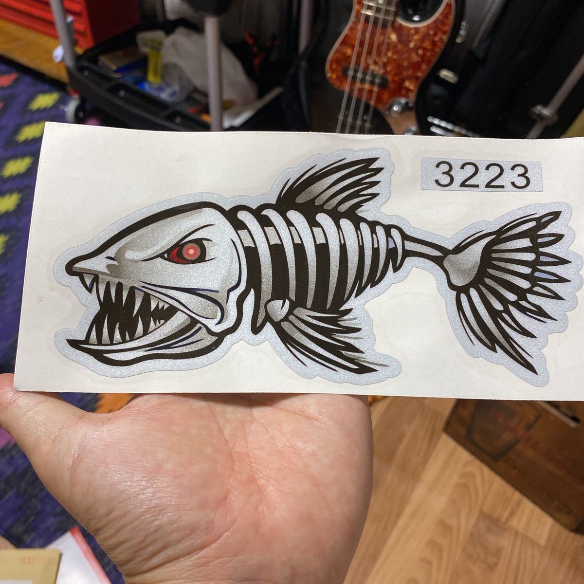 BASS ステッカー クーラーボックス タックルボックス 車等カスタムにいかがですか?フィッシング バス釣り fishing sticker拍卖