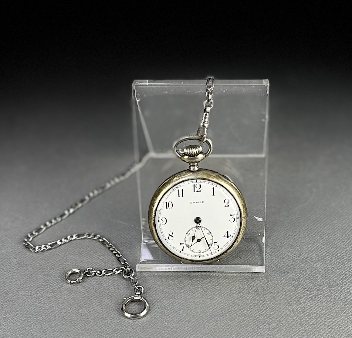 【偲】レトロ SEIKO セイコー 精工舎 EMPIRE エンパイア 懐中時計 SKS スモセコ 機械式 手巻き アンティーク r-100拍卖