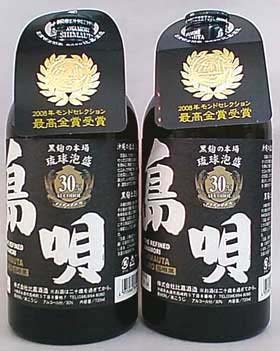 島唄泡盛【琉球黒麹】30%720ml拍卖