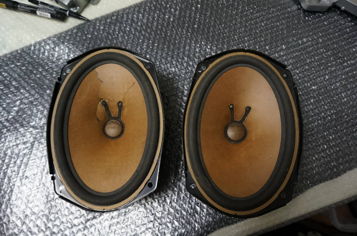 P087 H19 マツダ RX-8 ABA-SE3P★純正OP BOSEリアスピーカー左右セット★F156 66 960/タイプS/MAZDA/部品取り車拍卖