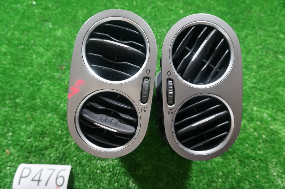 P476 フォルクスワーゲン ティグアン ABA-5NCAW 2008年 純正 フロントエアコンルーバー左右セット拍卖
