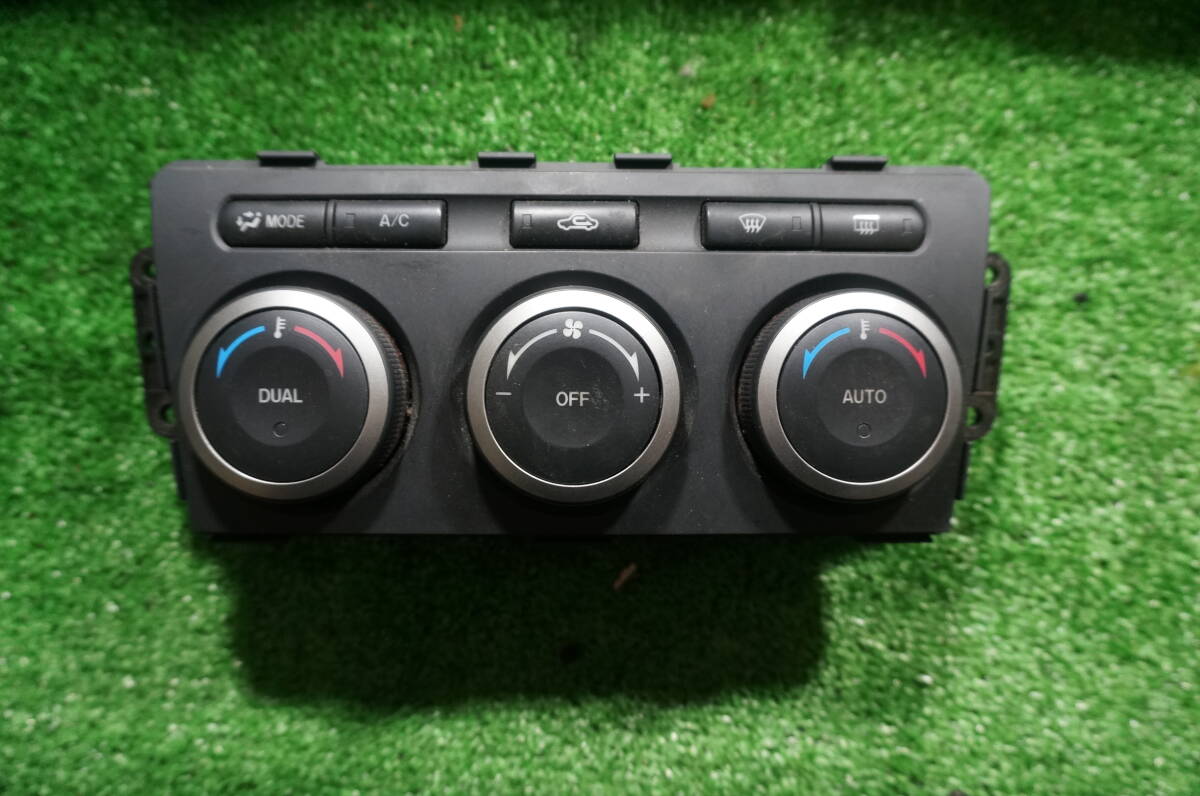 W280 アテンザ GHEFP エアコンコントロールスイッチパネル 作動確認済み マツダ拍卖