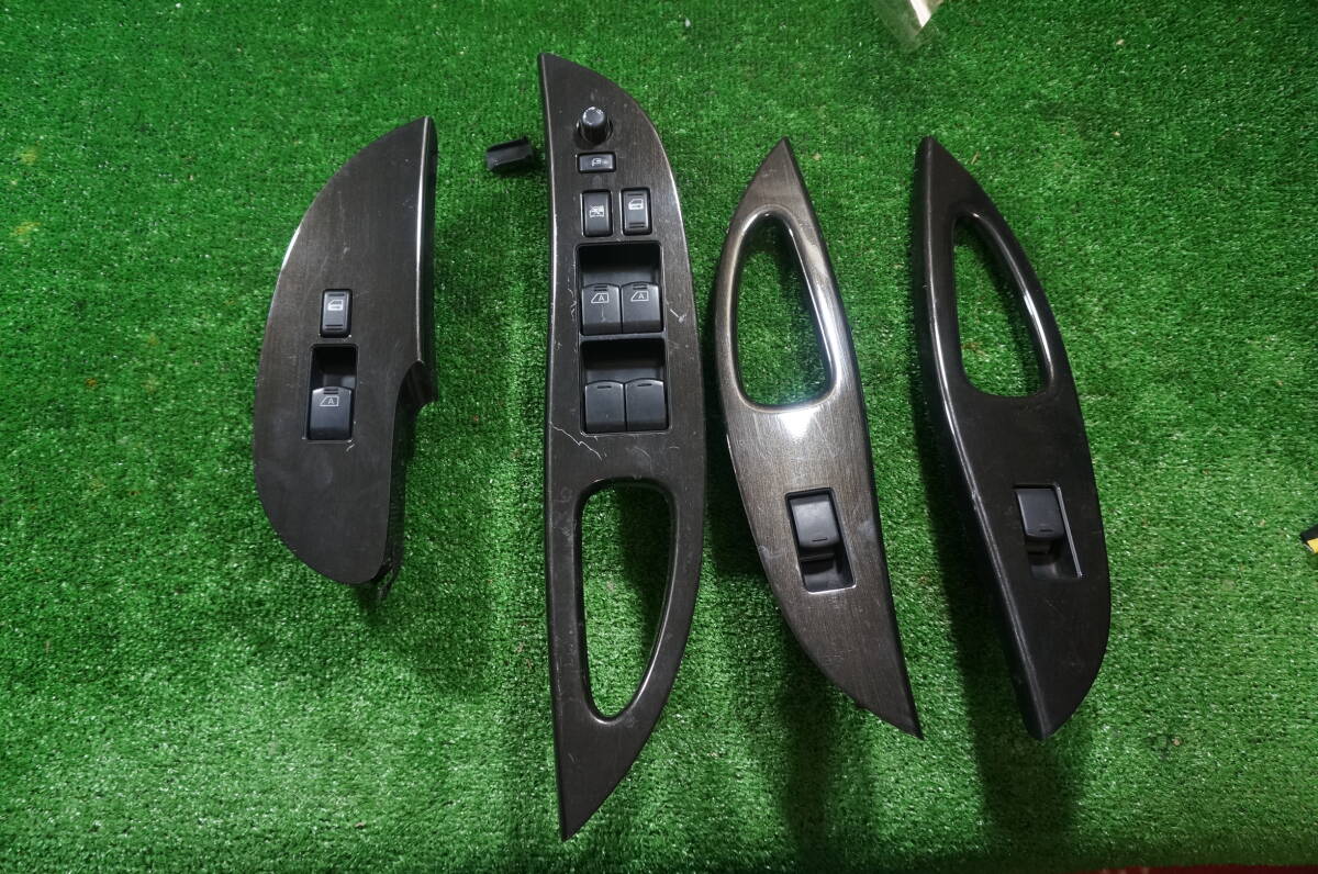 W492 日産 スカイラインクロスオーバー nJ50 370GT 純正 パワーウィンドウスイッチセット j50拍卖