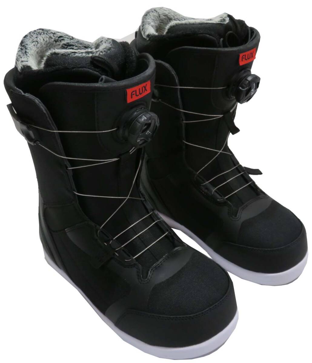 FLUX スノーボード ブーツ FL BOA x23FBB BLACK/WHITE 2024-25 今期モデル/26.0cm 拍卖