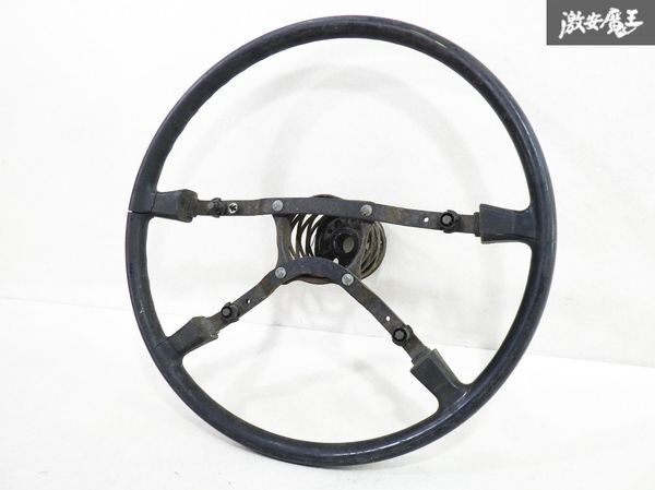 フォルクスワーゲン 純正 空冷 ビートル タイプ1 後期 ステアリング ハンドル ホイール 補修ベースに 即納 棚17L拍卖