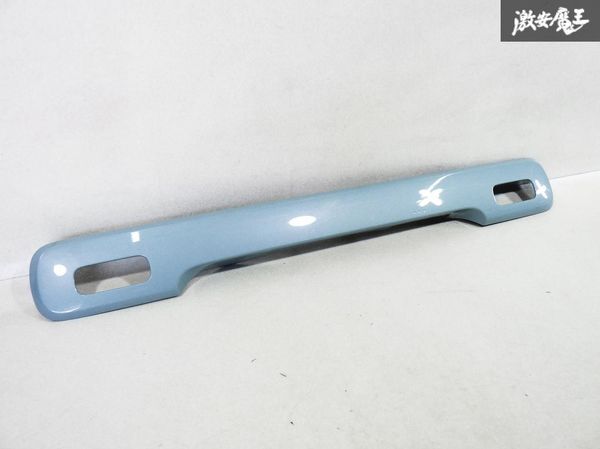 新車外し!! スズキ 純正 MK53S スペーシア リア ガーニッシュ カラーNo.XYW オフブルーメタリック 83941-79R0 83941-79R1 即納 棚19G拍卖