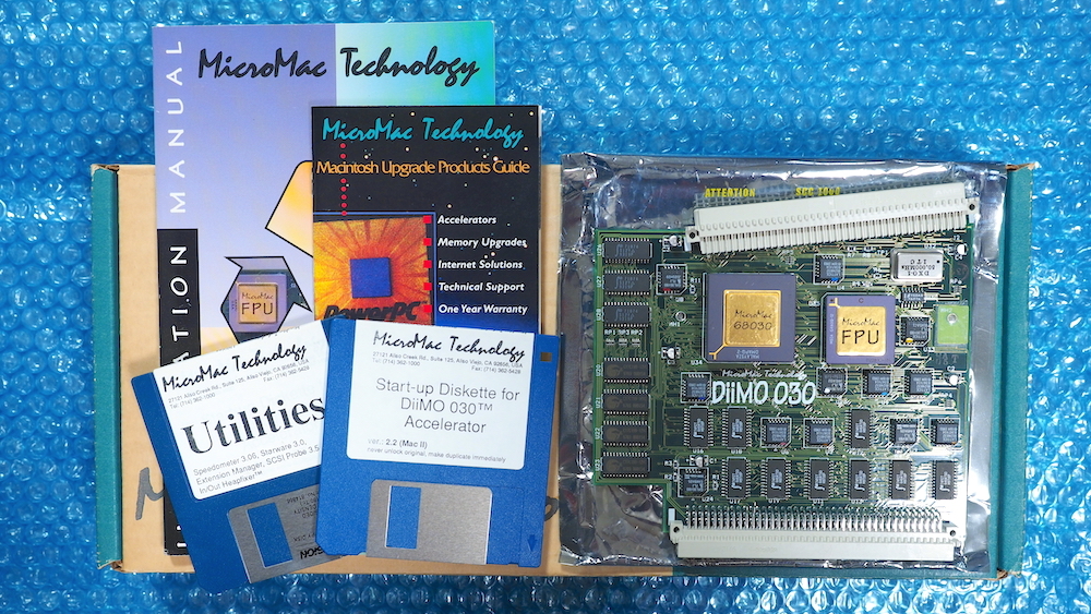 MicroMac Diimo Cache 50MHz Accelerator for SE/30 動作品拍卖