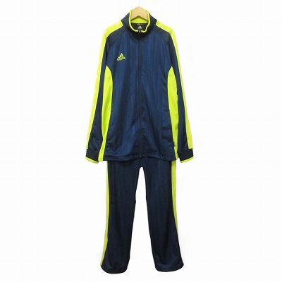 アディダス adidas ジャージ セットアップ XO 紺 ネイビー メンズ拍卖