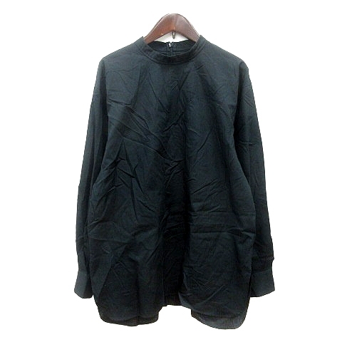 ジャーナルスタンダード JOURNAL STANDARD ブラウス 長袖 チュニック丈 黒 ブラック /MN レディース拍卖