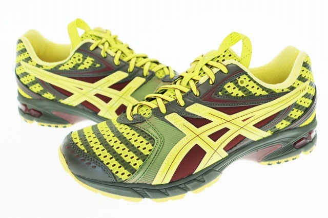 アシックス asics ×KIKOKOSTADINOV キコ コスタディノフ UB9-S GEL-DS TRAINER 14 DARK MUSTARD TRUFFLE GREY ゲル トレーナー 26.5 ダー拍卖