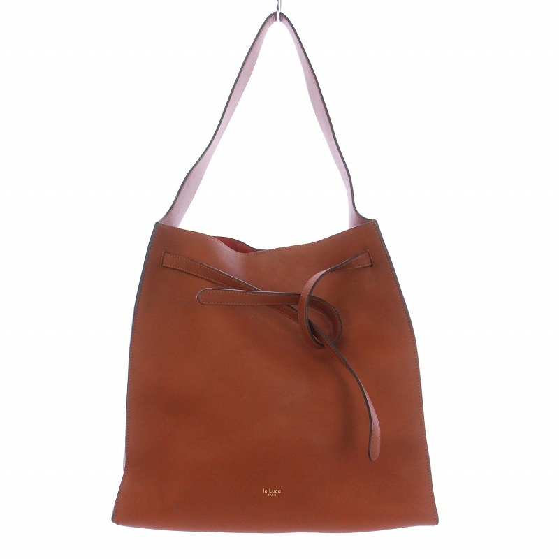 ドゥーズィエムクラス DEUXIEME CLASSE LE LUCO PARIS TOTE トートバッグ ワンショルダーバッグ レザー 茶 ブラウン /KH レディース拍卖
