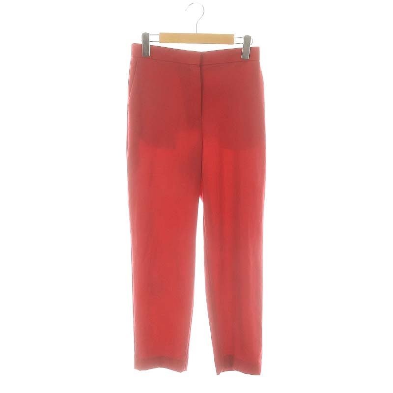 ポールスミス PAUL SMITH ウール パンツ スラックス テーパード 40 赤 レッド /DF ■OS レディース拍卖