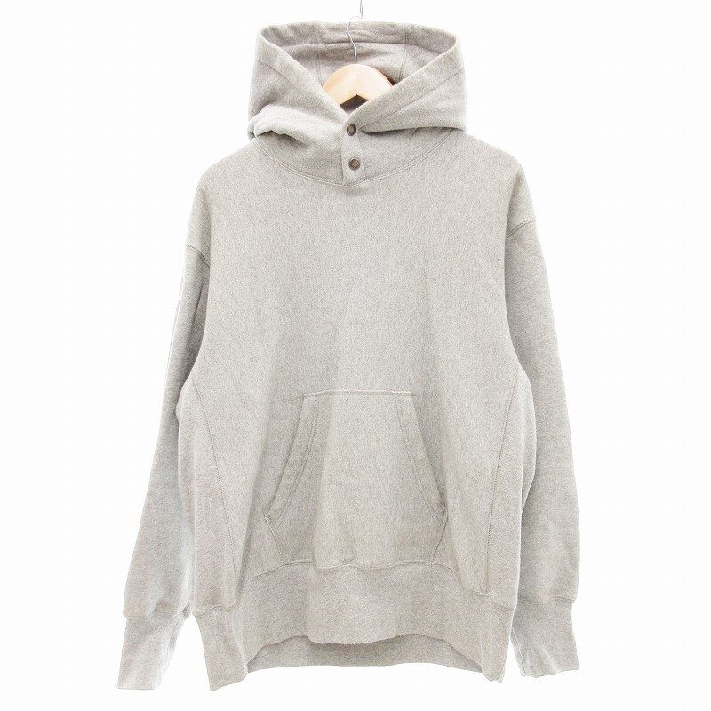 エンジニアードガーメンツ Engineered Garments WORKADAY ワーカデイ ヘビーウェイト パーカー フーディー プルオーバー S グレー /JS IB拍卖