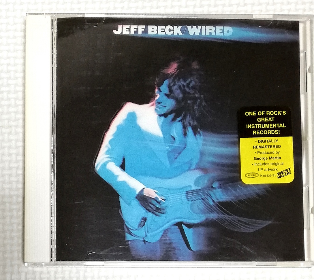 CD JEFF BECK ジェフベック WIRED ワイアード/US盤/George Martinプロデュース拍卖