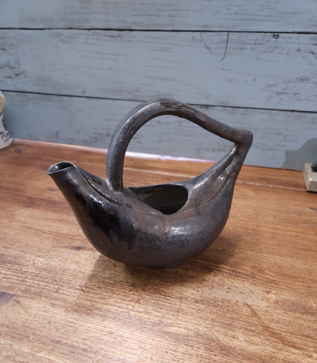 日本のヴィンテージ 備前焼 酒器 徳利 熱燗 鮎酒 ヒレ酒 蟹酒、イワナ酒 陶器 インテリア拍卖