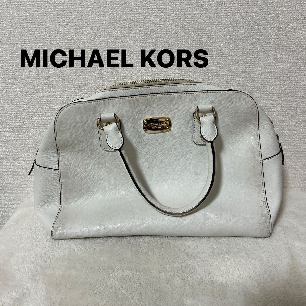 MICHAEL KORS マイケルコース トートバッグ 白 レディース THR-446拍卖