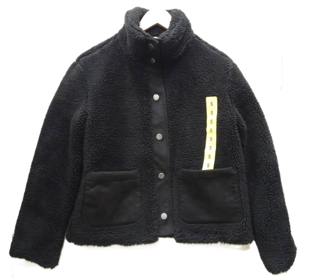 H-187 新品 BEARPAW ベアパウ ボアジャケット 中詰め レディース アウター もこもこ【S】ブラック拍卖