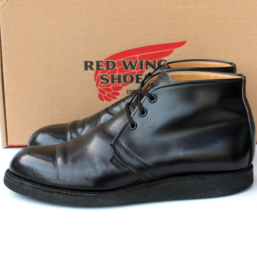 箱付き・羽根タグ★Red Wing SHOES レッドウィング★POSTMAN CHUKKA 9196 6.5=24.5 ポストマン チャッカブーツ CHAPARRAL p i-1211拍卖