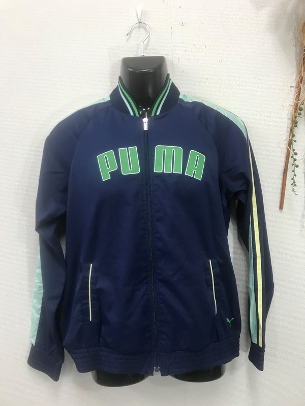 3478 メンズ 【 PUMAプーマ 】スポーツウェア フルジップジャケット サイズ:L 色:ネイビー拍卖