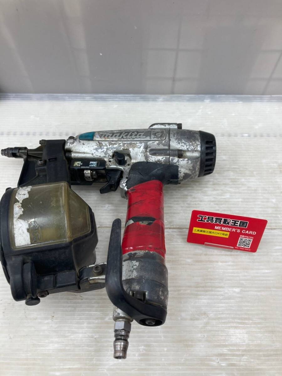 【中古品】【0924】★makita 50mmエア釘打機 AN514 ITK15PQZ2ZA0拍卖