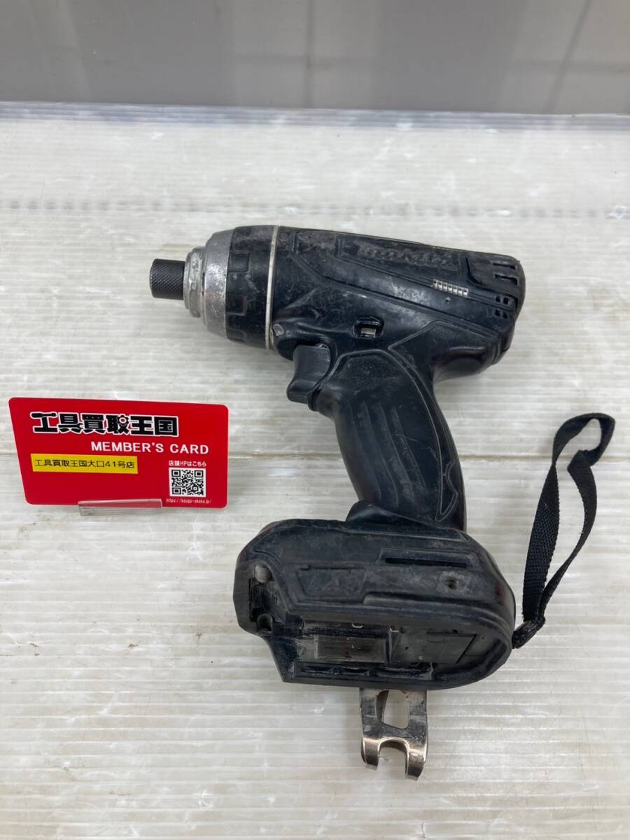 【中古品】【0924】★makita(マキタ) 14.4v充電式4モード インパクトドライバ 黒(本体のみ) TP131DZB IT6JA6LLGUNS拍卖