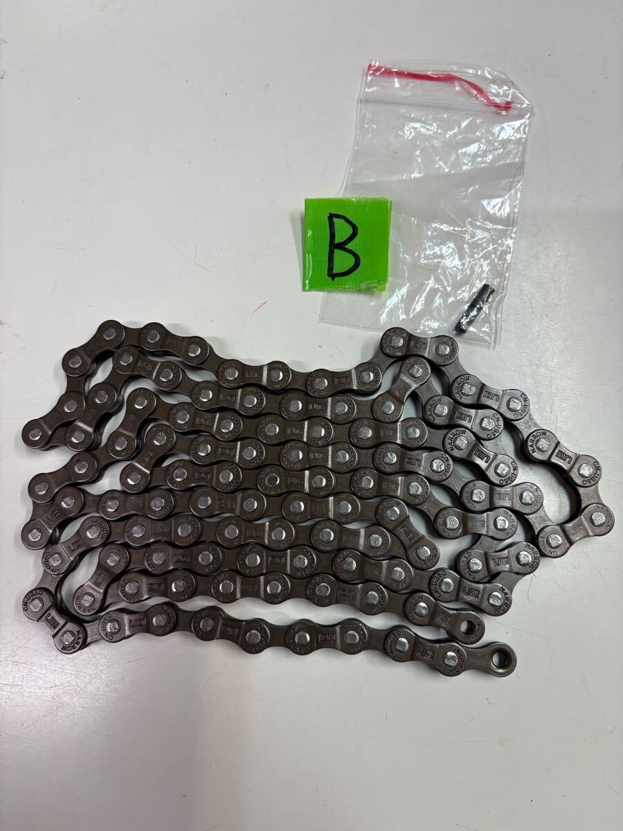 未使用 ビンテージ 廃盤『シマノ ユニグライド チェーン CN-UG50 1/2 X 3/32 6~7段対応 108リンク』ヴィンテージ チェン拍卖