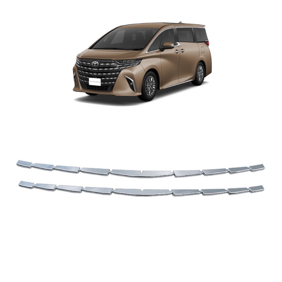 アルファード40系 alphard 40系 グリルガーニッシュ拍卖