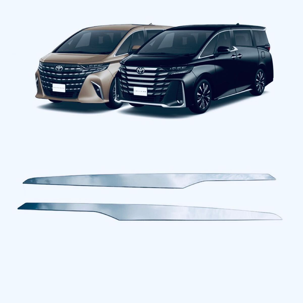 ヴェルファイア40系 アルファード40系 リアガーニッシュサイドカバー拍卖