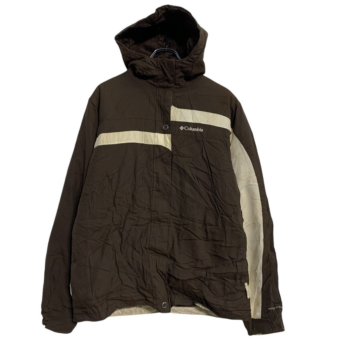 Columbia 中綿ジャケット 18/20 XL~ ブラウン コロンビア ジップアップ マウンテンジャケット アウトドア 古着卸 アメリカ仕入 a702-7320拍卖
