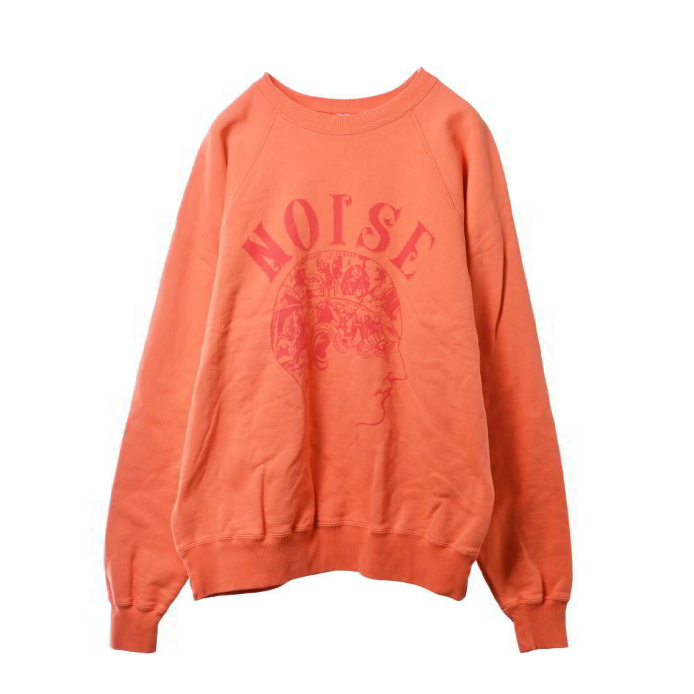美品 SAINT MICHAEL BerBerJin NOISE プリント スウェット XL オレンジ セントマイケル KL4B3PC65拍卖