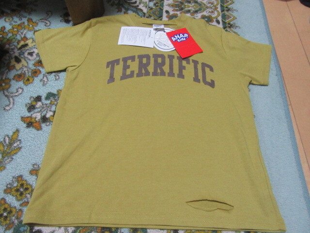 新品ANAPKIDSアナップキッズ110サイズ半そでTシャツ2090円を激安即決220円拍卖