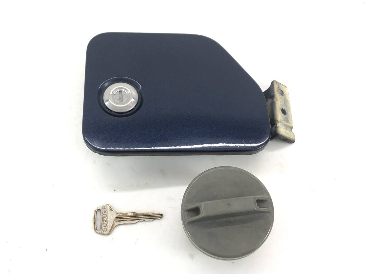_b190252 スズキ エブリイ ジョイン リミテッド DE51V 給油口 燃料 フィラー フューエルリッド ふた 蓋 カバー キャップ 鍵付き Y29 DF51V拍卖