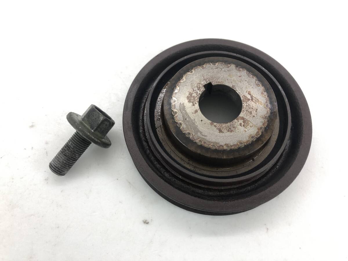 _b190252 スズキ エブリイ ジョイン リミテッド DE51V クランク シャフト プーリー ボルト付き F6A DF51V キャリイ DC51T DD51T拍卖