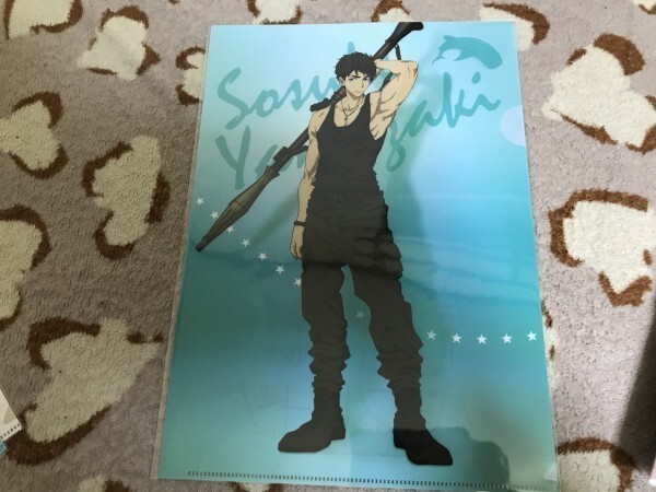 d062クリアファイル 映画 ハイ☆スピード!-Free! Starting Days-」京アニ  前売り特典 山崎宗介拍卖