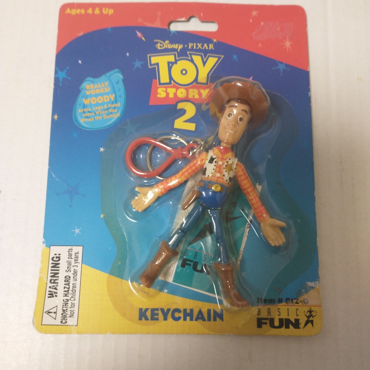 未開封■トイストーリー2 キーチェーン ウッディ トイ・ストーリー拍卖