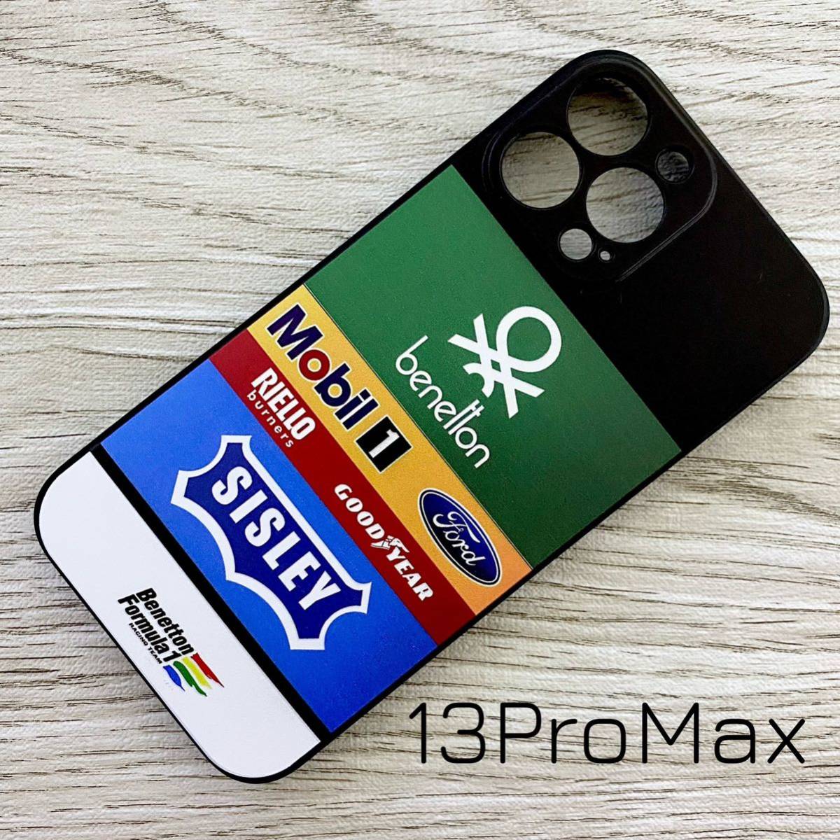 ベネトン フォード iPhone 13 Pro Max ケース F1 B188 ナニーニ ブーツェン ジョニー・ハーバート スマホ拍卖