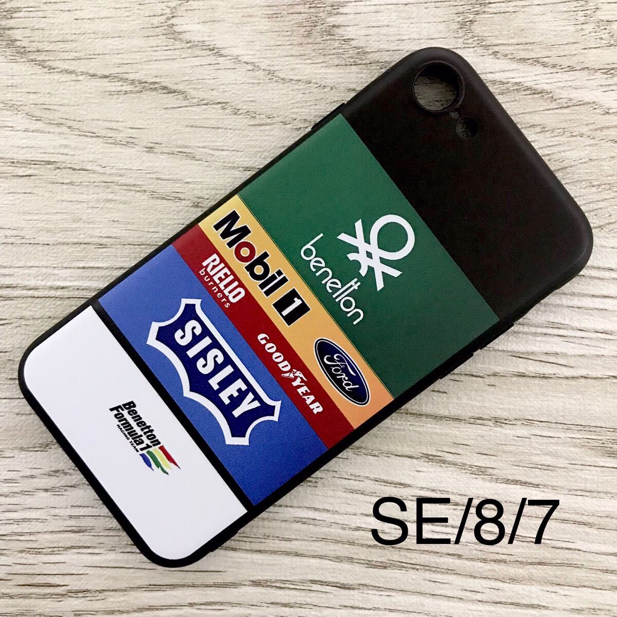 ベネトン フォード iPhone 8 / 7 / SE ケース F1 B188 ナニーニ ブーツェン ジョニー・ハーバート スマホ拍卖