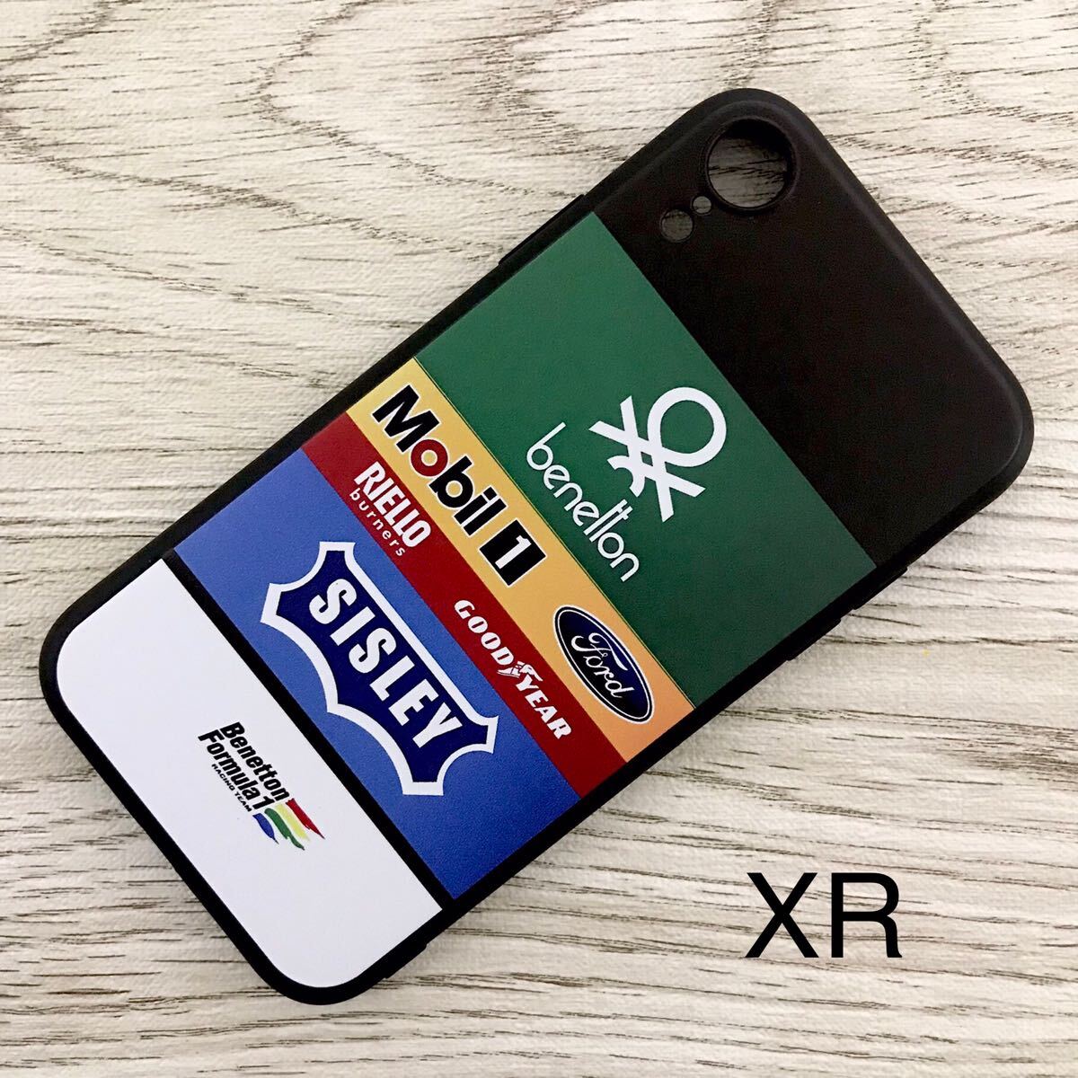 ベネトン フォード iPhone XR ケース F1 B188 ナニーニ ブーツェン ジョニー・ハーバート スマホ拍卖
