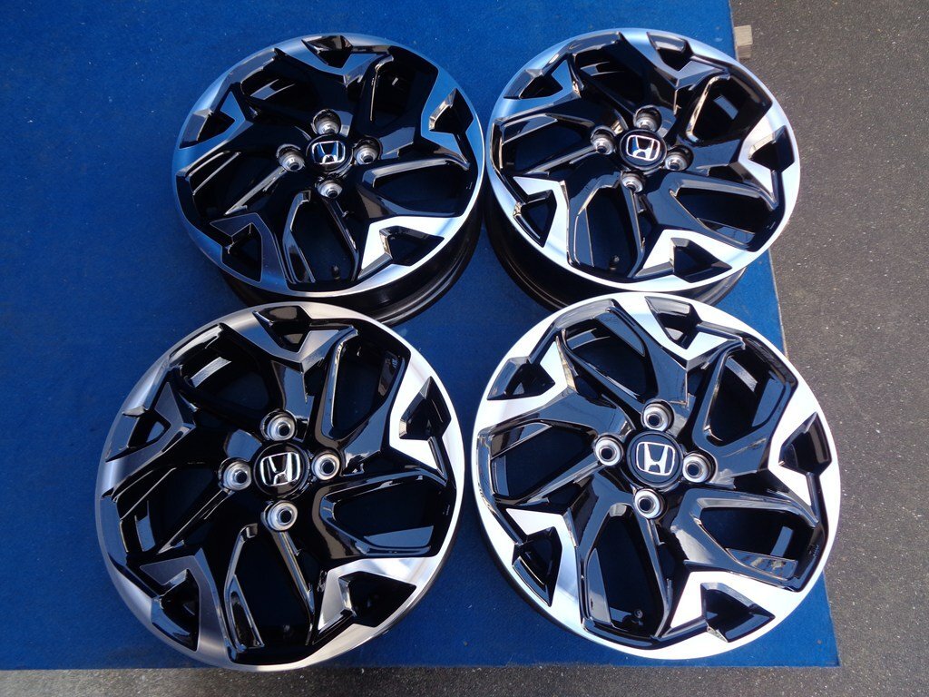 【送料込み】(No.X) ★ ホンダ 純正 ★ N BOX カスタム ★ 4.5J/+45 PCD 100 ★ 4本セット ★拍卖