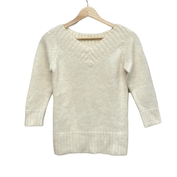 ジルスチュアート JILL STUART 長袖セーター/ニット サイズM アイボリー レディース トップス拍卖