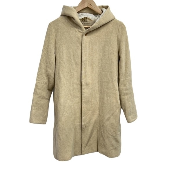 パラスパレス トオカ Pallas Palace 十日 サイズ0 XS - ベージュ レディース 長袖/ジップアップ/フード付き/冬 コート拍卖